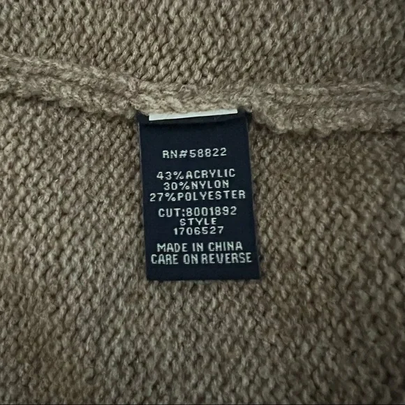 New Max edition Fair Isle Intarsia knit long Cardigan sweater Size Large NEW - Picture 8 of 9